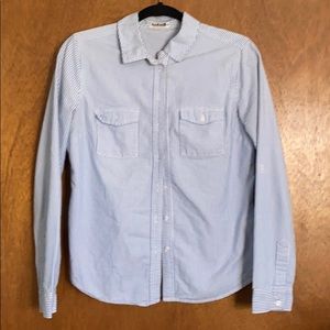 Striped Button Down Shirt